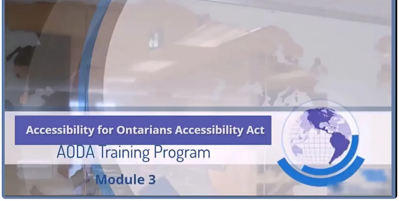 AODA Accessibility Training